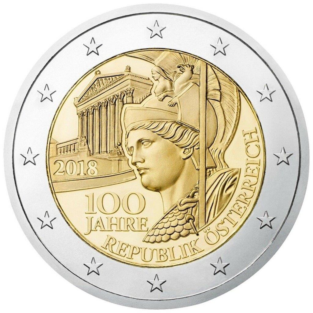 OOSTENRIJK ALLE JAREN SPECIALE 2 EURO MUNTEN BIJ JOHN, Verzenden, Oostenrijk, 2 euro, Losse munt