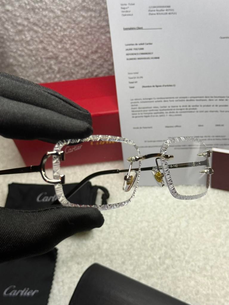 Cartier Bril Diamond cut op=op, Ophalen of Verzenden, Zo goed als nieuw, Overige merken