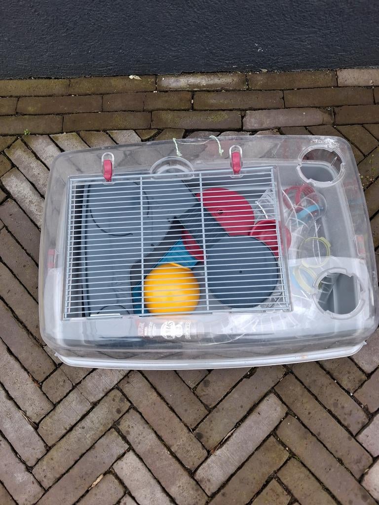 Hamsterkooi, Dieren en Toebehoren, Knaagdieren en Konijnen | Hokken en Kooien, Ophalen, Minder dan 75 cm, Kooi, Minder dan 60 cm