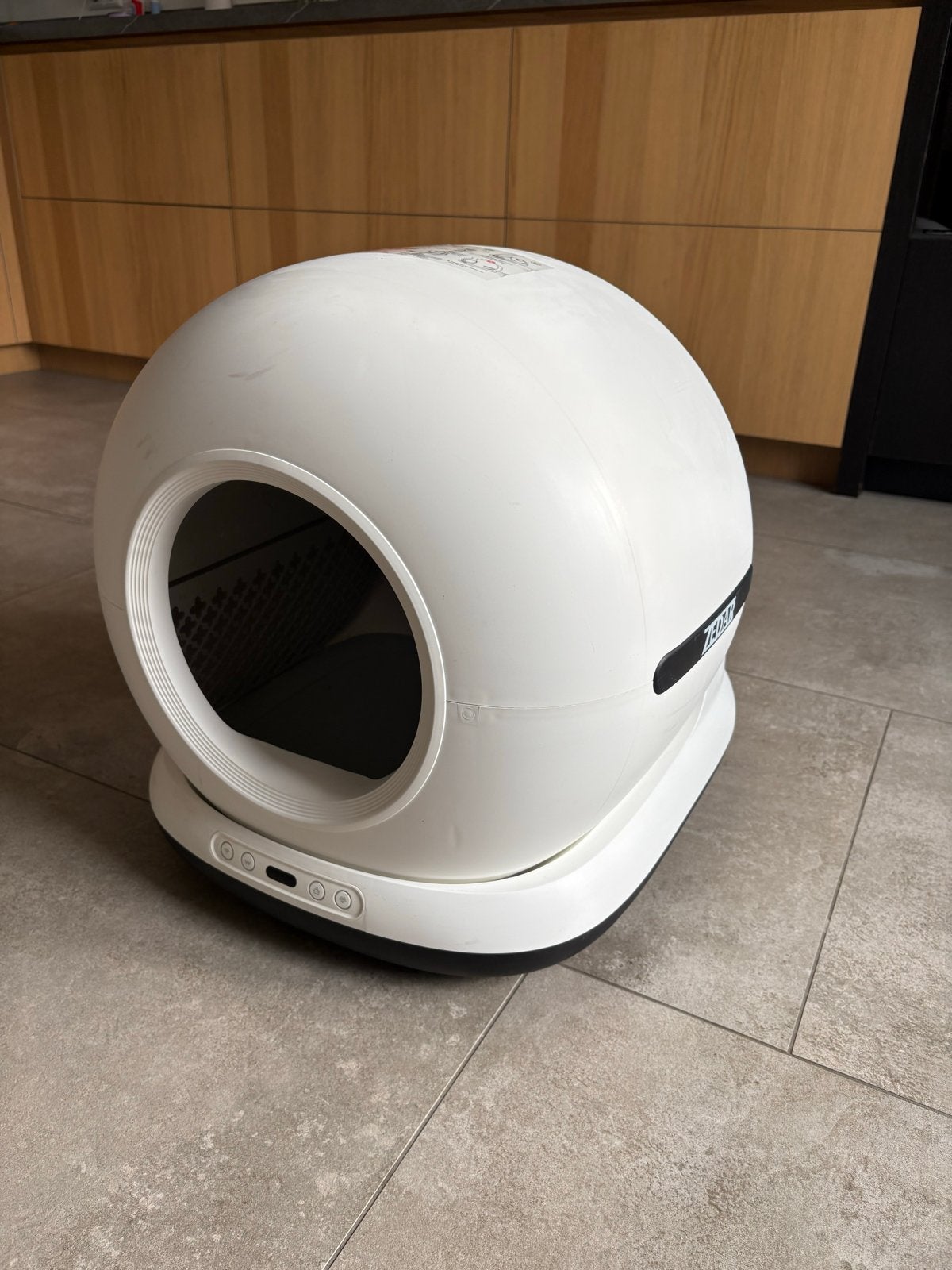 Zedar automatische kattenbak, Ophalen, Zelfreinigend, Gebruikt, Gesloten