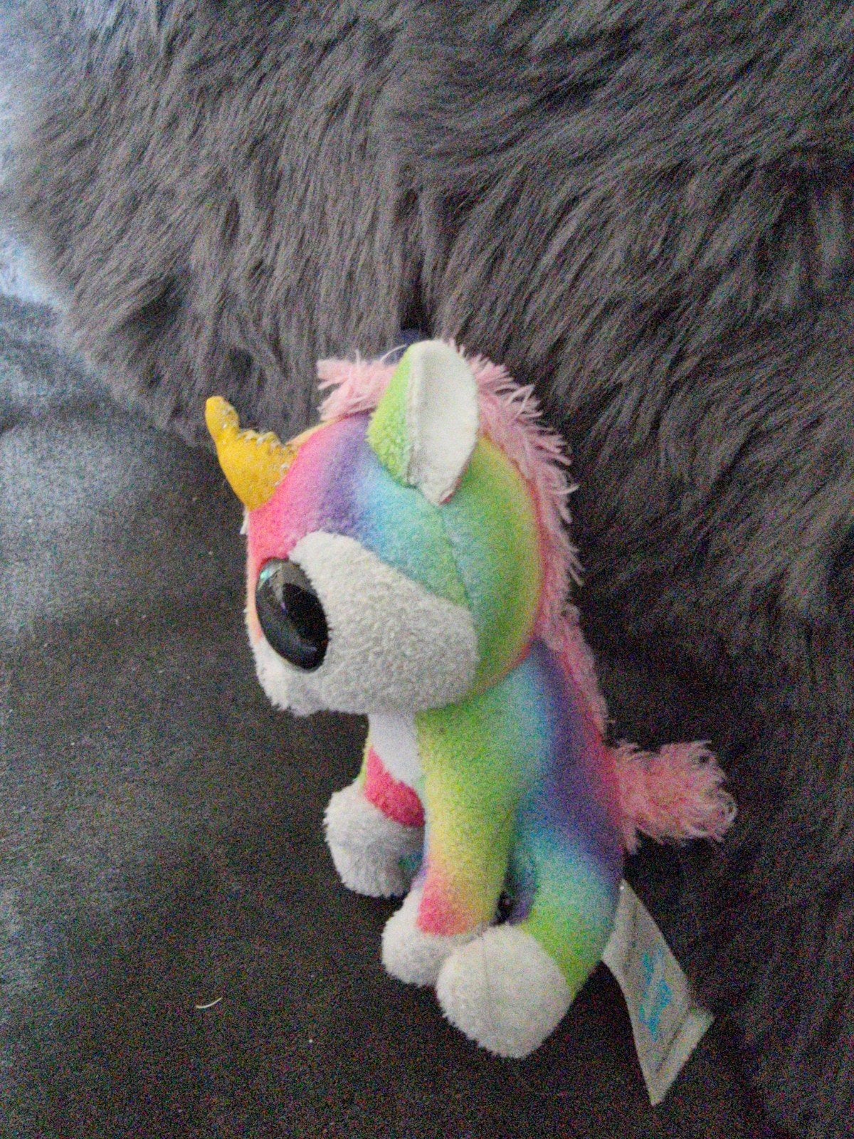 Regenboog Eenhoorn Sleutelhanger - 50 ct, Kinderen en Baby's, Speelgoed | Knuffels en Pluche, Eenhoorn, Ophalen of Verzenden, Zo goed als nieuw