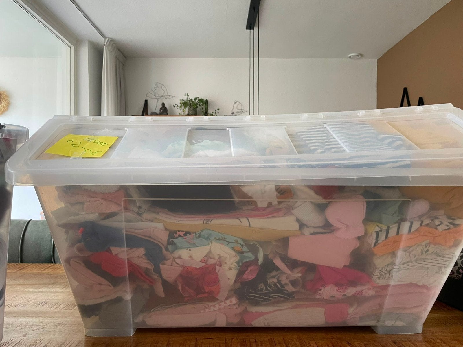 Groot meisjes kledingpakket maat 62-68, Ophalen, Gebruikt, Meisje