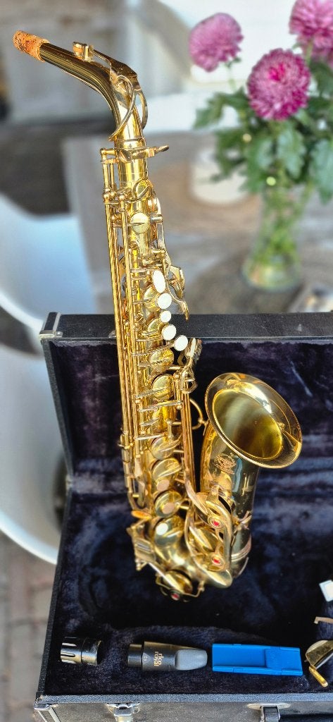 Saxofoon, Ophalen, Gebruikt, Alt, Met koffer