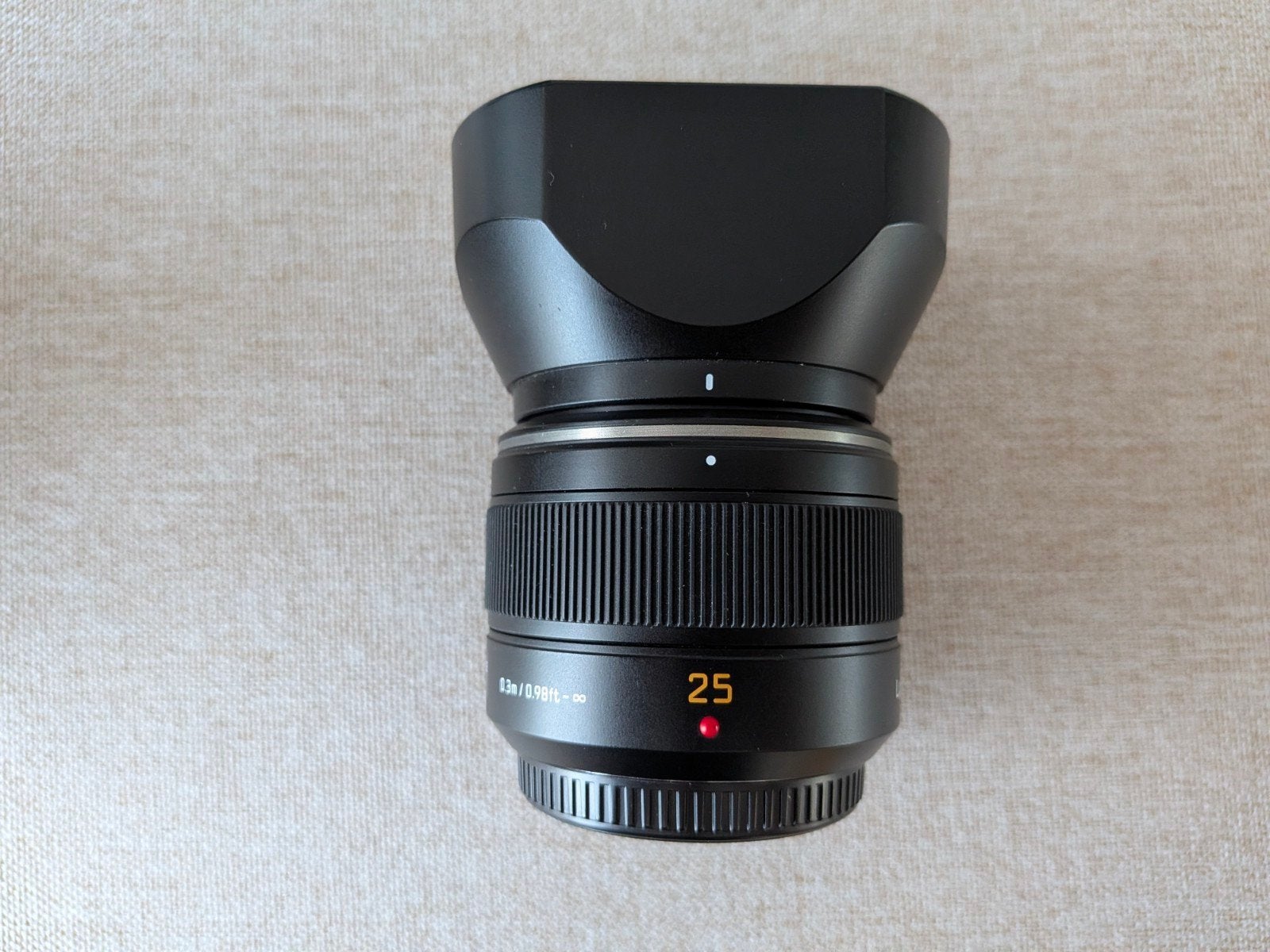 Lumix Leica DG Summilux 25mm F1.4 ASPH, Audio, Tv en Foto, Fotografie | Lenzen en Objectieven, Micro Four Thirds, Ophalen of Verzenden