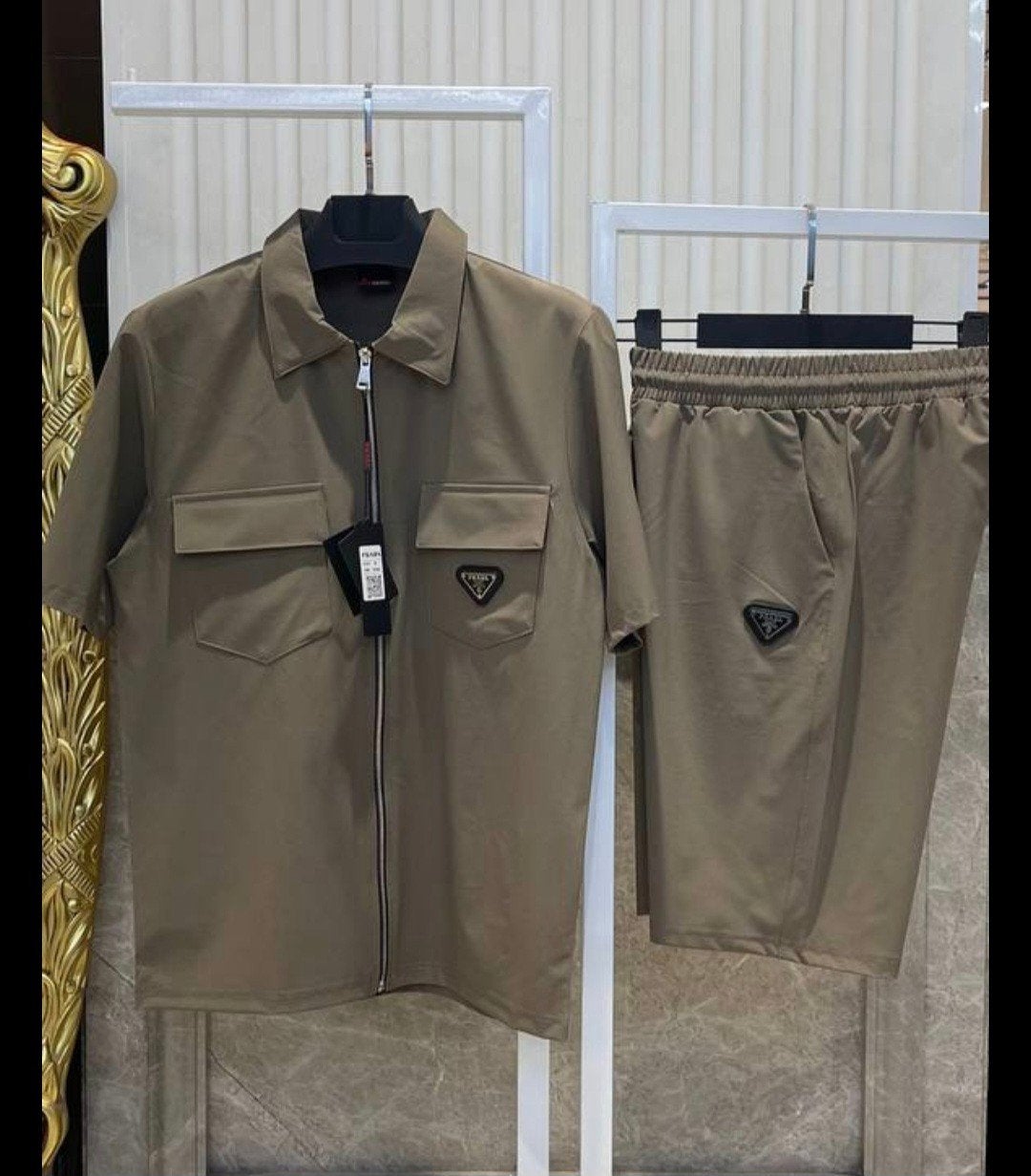 Prada zomerset, Zwart, Nieuw, Overige maten, Ophalen of Verzenden
