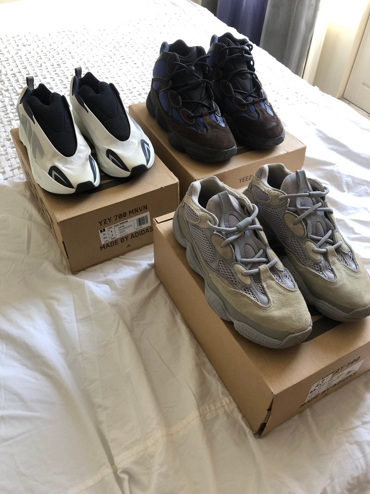 3x Adidas Yeezy in een koop, Ophalen, Gedragen, Overige kleuren