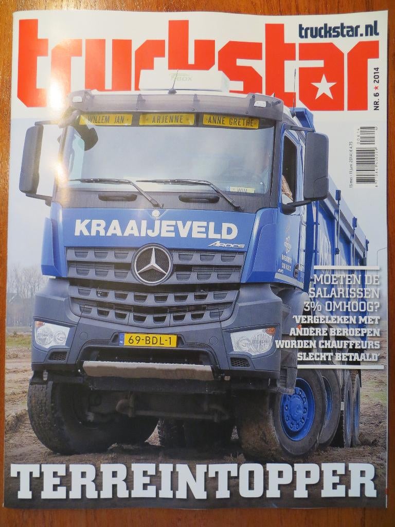 Truckstar nr. 6 2014, Ophalen of Verzenden, Nieuw, Algemeen