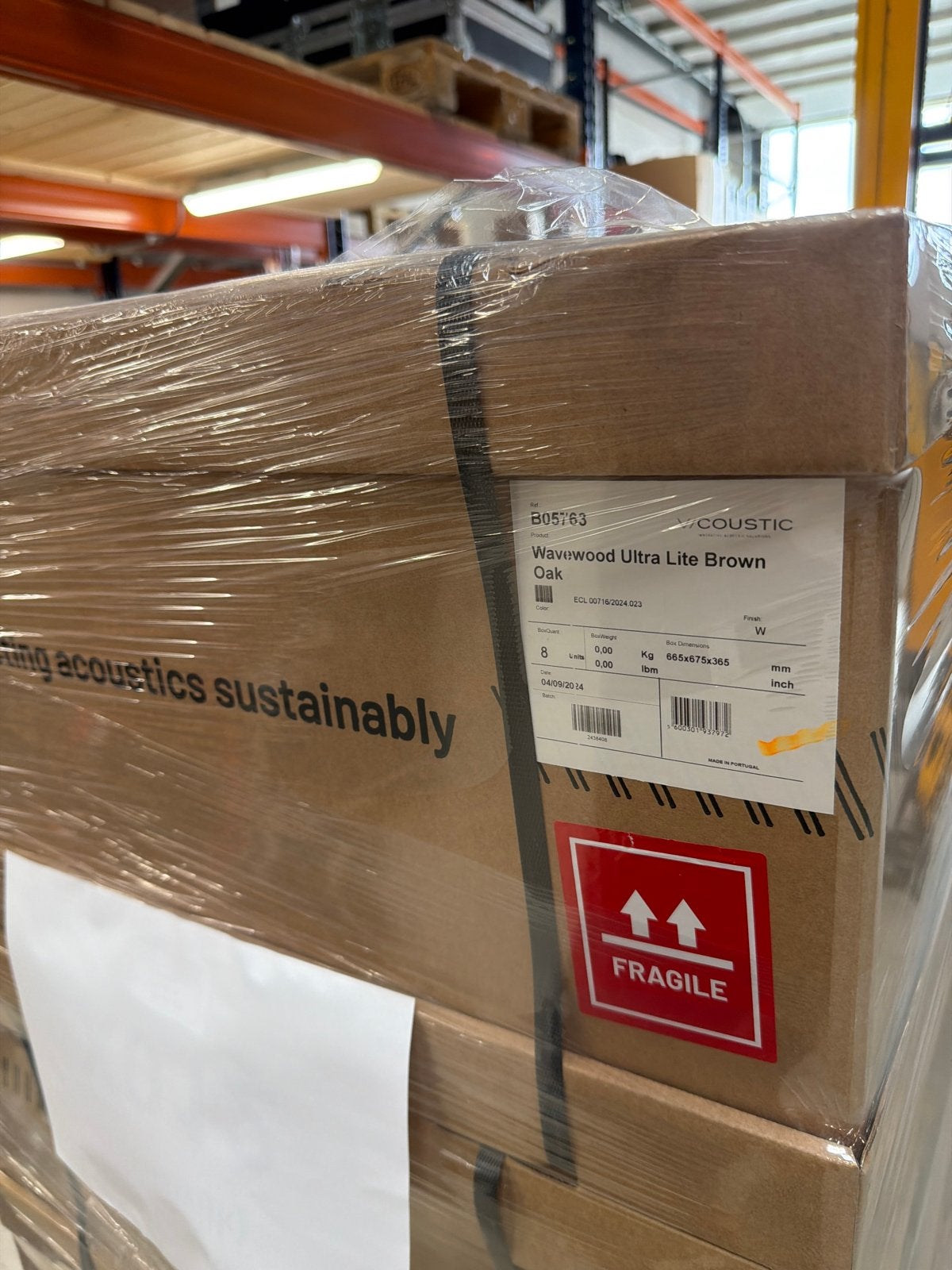 VICOUSTIC wavewood Ultra Lite Brown Oak akoestische panelen, -, -, Nieuw, Ophalen of Verzenden
