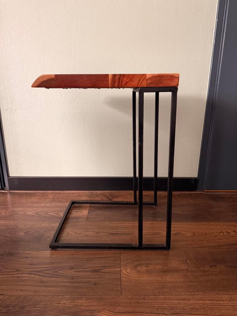 Bijzettafel, Ophalen, 50 tot 100 cm, Rond, 25 tot 50 cm