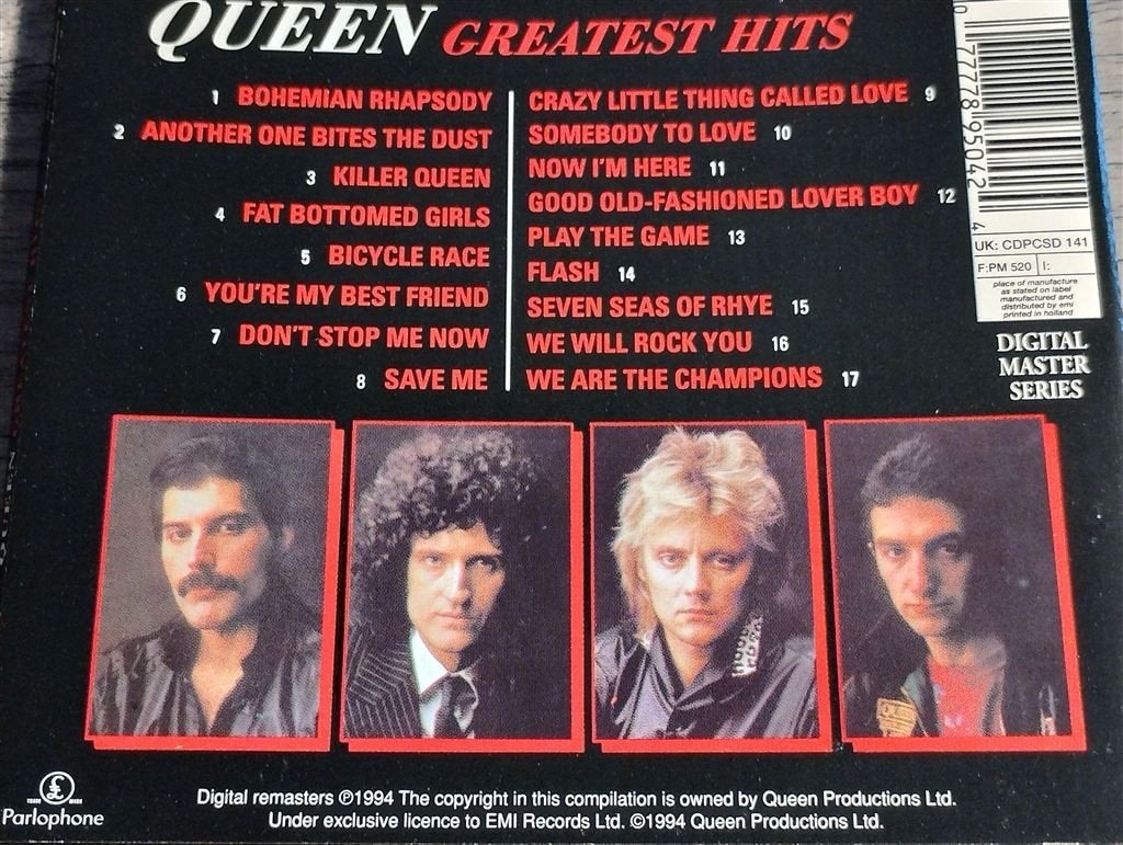 Queen - Greatest Hits I [1994 Remasters], Ophalen of Verzenden, Zo goed als nieuw, Poprock