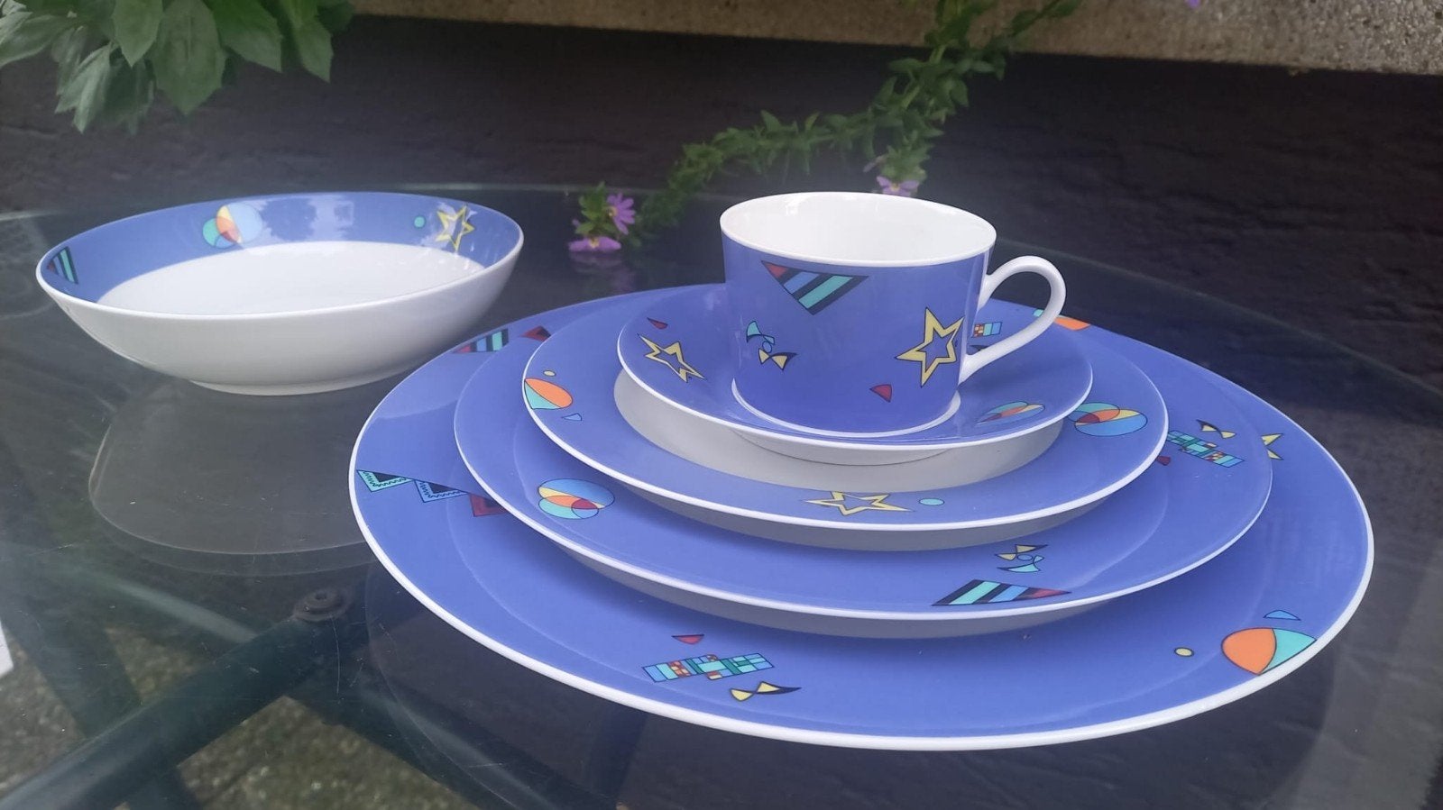 Seltmann Weiden Serviesset nieuw, blauw,  150 delig, Overige merken, Nieuw, Ophalen of Verzenden, Modern