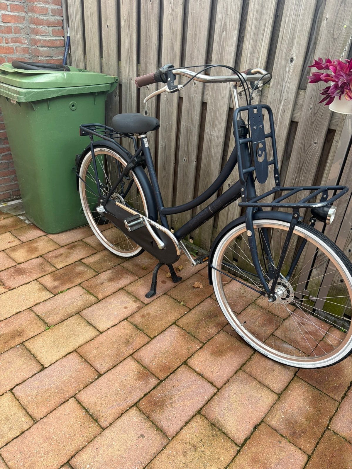 Cortina Omafiets 28 inch wielen, Fietsen en Brommers, Ophalen, Velgrem, 56 cm of meer, Handrem