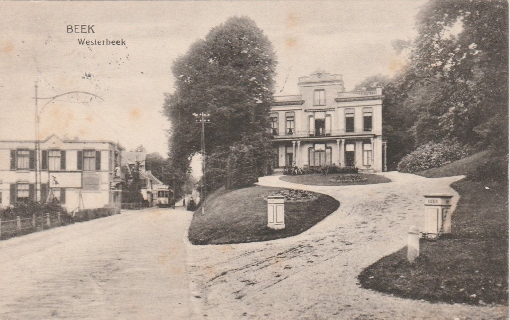 beek bij nijmegen- westerbeek 1927, Verzamelen, Ophalen of Verzenden, 1920 tot 1940, Gelderland
