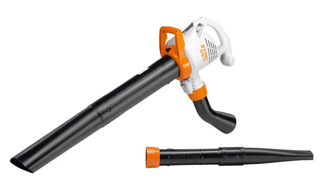 Stihl SHE71 elektrische bladzuiger/ -blazer, Ophalen, Stihl, Gebruikt, Met opvangzak