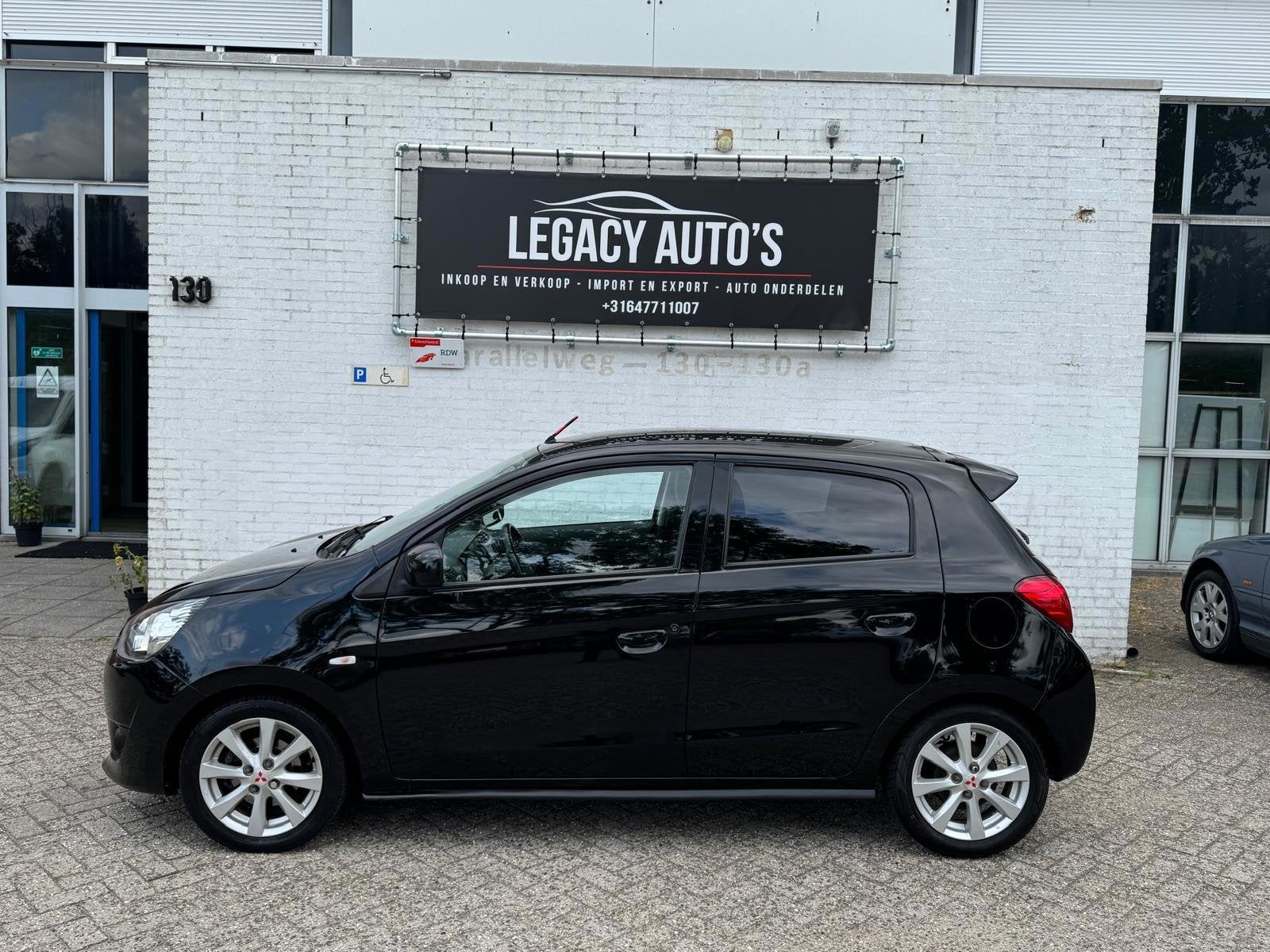 Mitsubishi Space Star 1.2 Instyle - KEYLESS - AIRCO - AUTOMA, Euro 5, Stof, Gebruikt, Start-stop-systeem