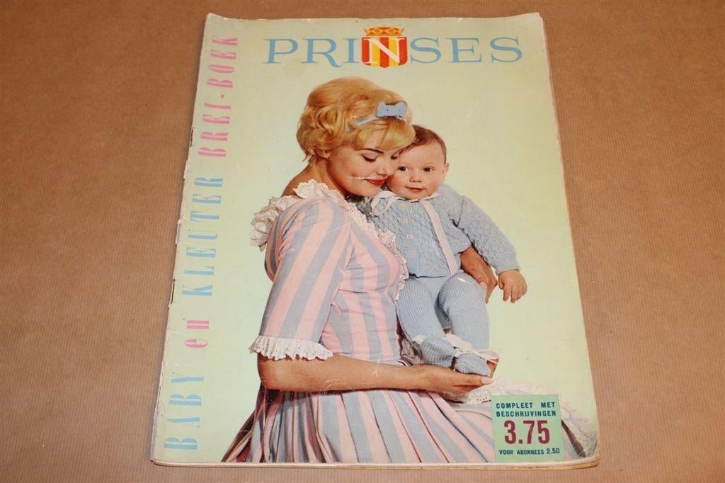 Prinses - Baby en Kleuter Brei-Boek - Circa 1960, Boeken, Ophalen of Verzenden, Gelezen, Mode algemeen