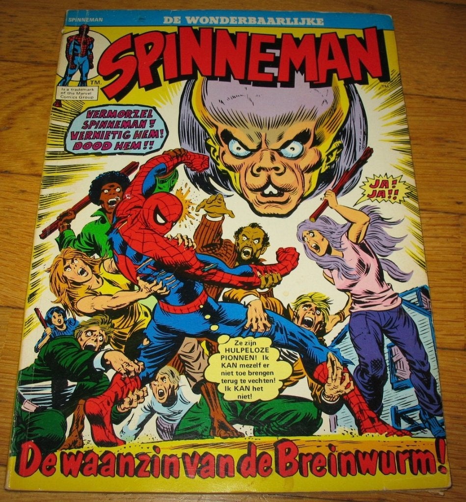 De wonderbaarlijke Spinneman 7 de groene kabouter slaat toe, Eén comic, Amerika, Ophalen of Verzenden, Zo goed als nieuw