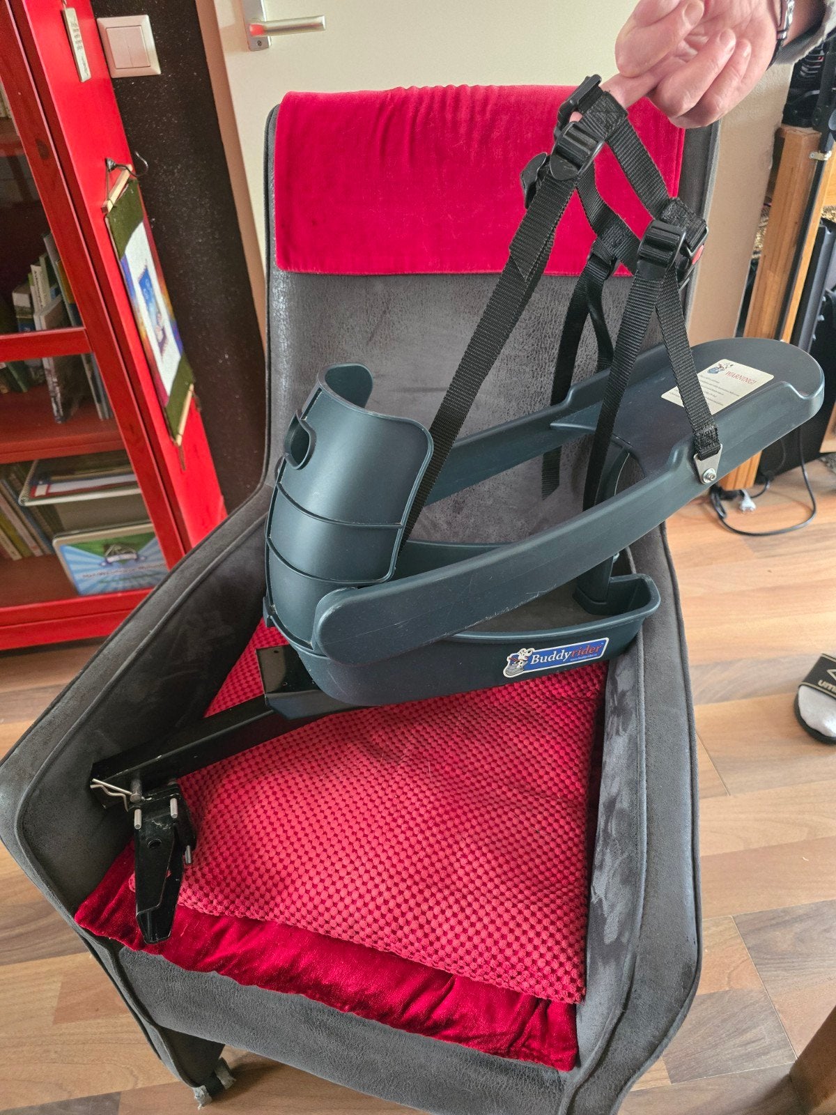 Buddyrider honden fietszitje tot 15 kg, Ophalen, Zo goed als nieuw