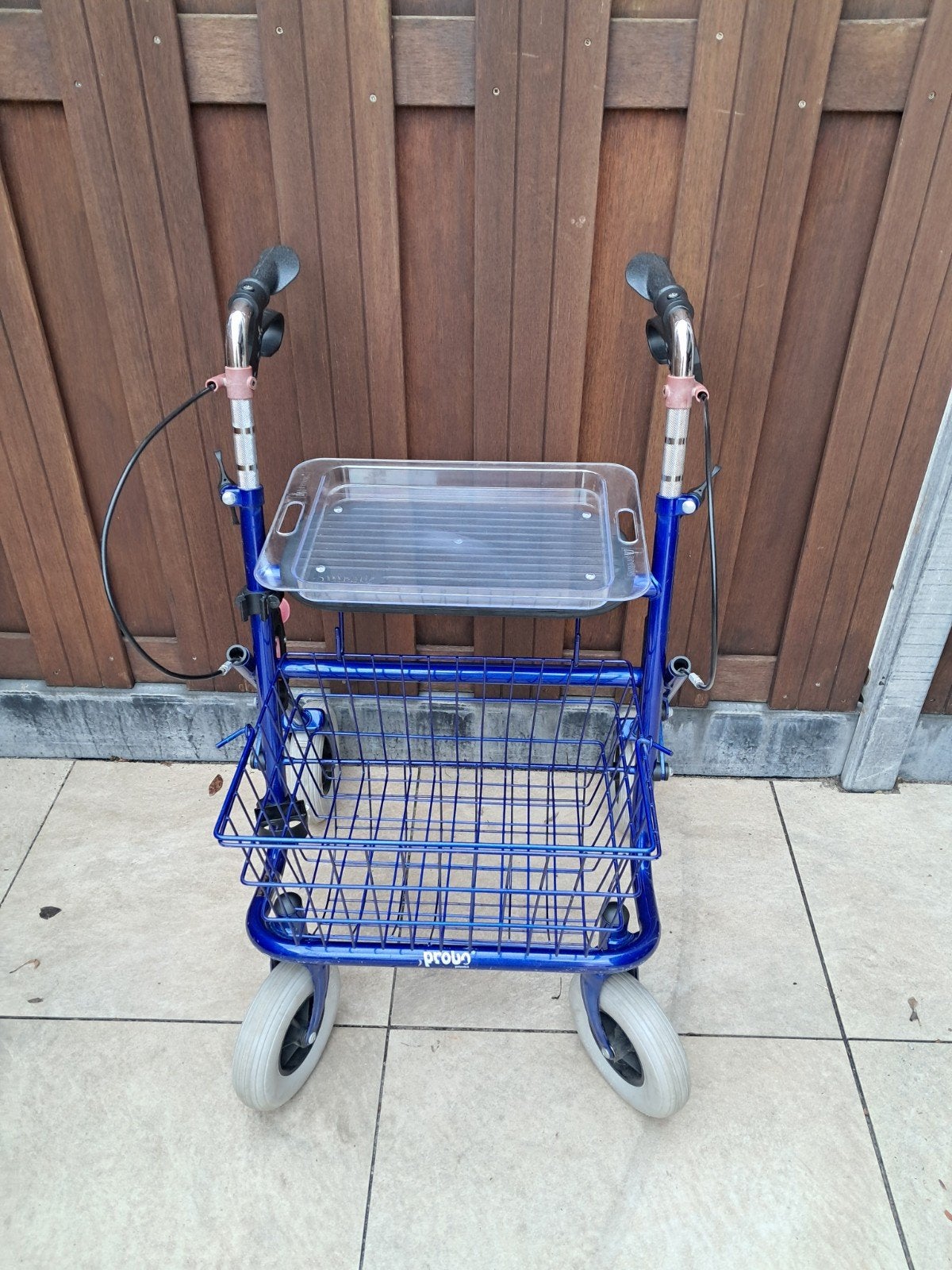 inklapbare rollator, Ophalen, Opvouwbaar, Zo goed als nieuw