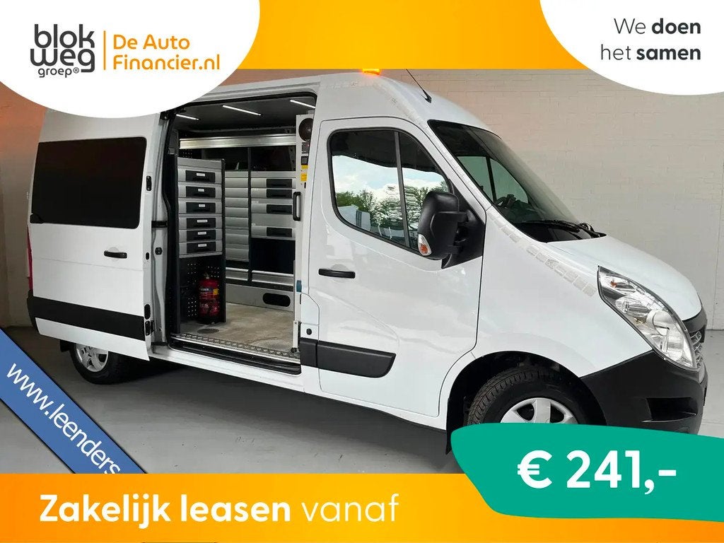 Renault Master Servicewagen T35 2.3 dCi 145pk e € 14.950,0, Auto's, Bestelauto's, Bedrijf, Lease, Financial lease, ABS, Achteruitrijcamera