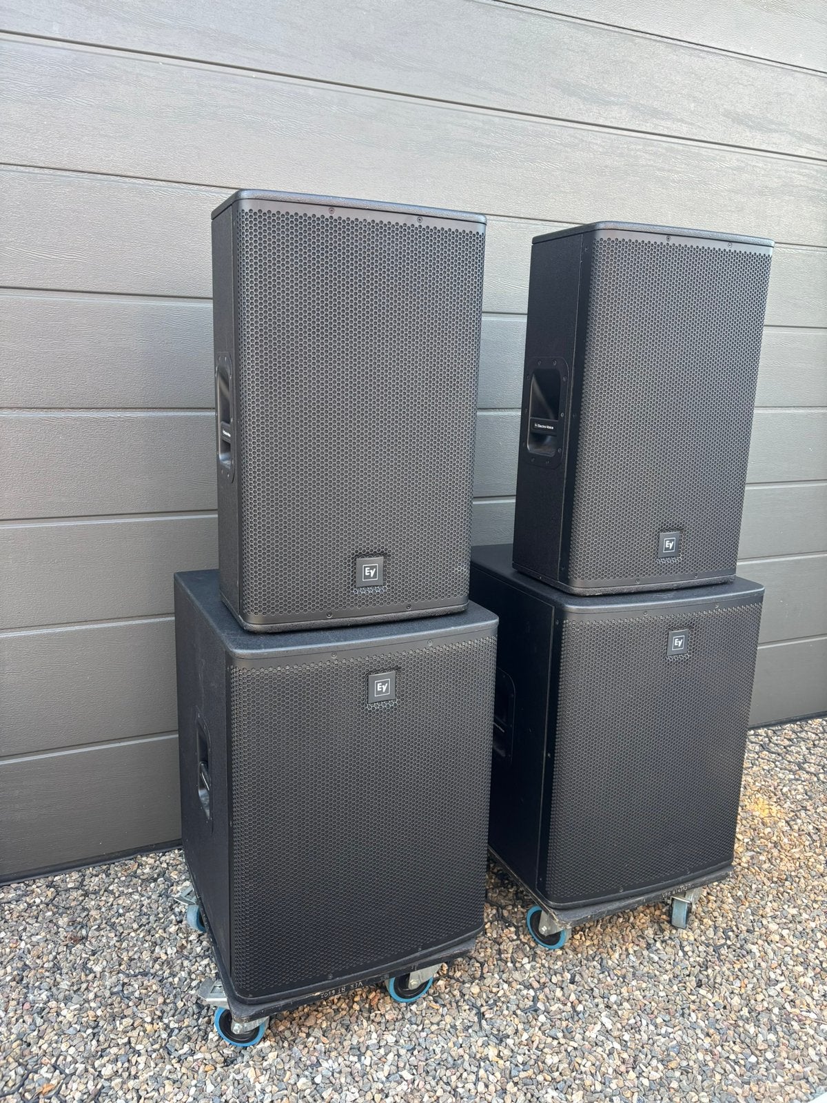 Electro Voice ELX actieve speaker set, Ophalen, Gebruikt, Audio