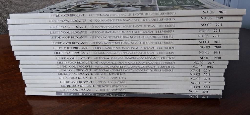 Tijdschriften Liefde voor Brocante, Ophalen, Gebruikt