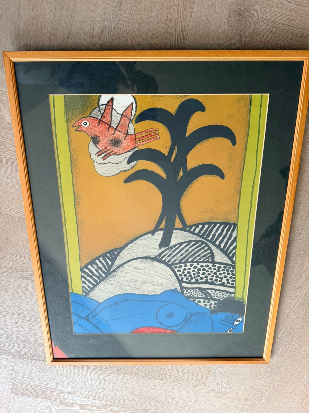 Corneille, Ophalen, Figuren, Papier/karton, Zeefdruk
