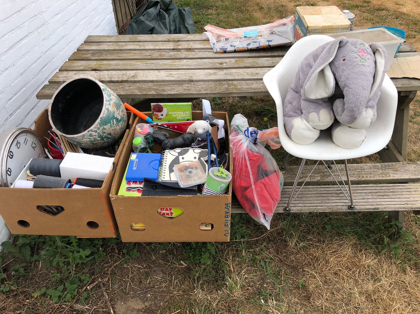 Rommelmarkt spullen, Diversen, Ophalen, Gebruikt