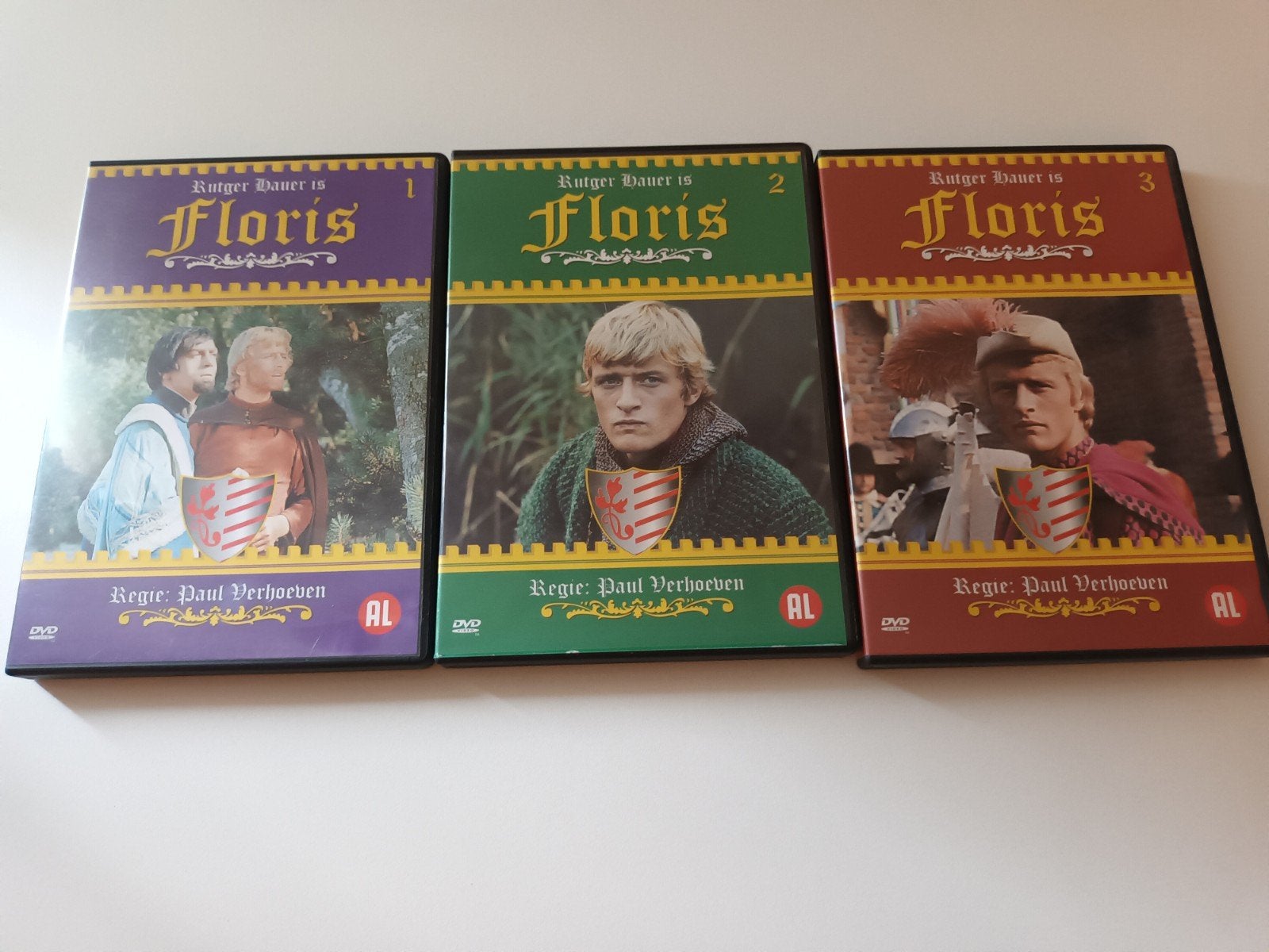dvd complete reeks Floris, Alle leeftijden, Ophalen of Verzenden, Zo goed als nieuw, Stand-up of Theatershow