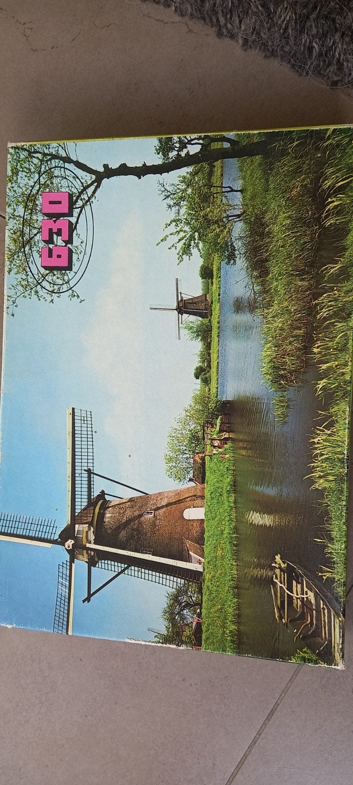 630 stuk Molenspuzzel, Ophalen of Verzenden, 500 t/m 1500 stukjes
