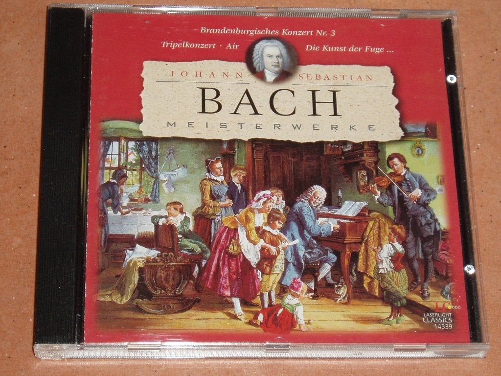CD Bach - Meisterwerke Brandenburgisches konzert nr. 3, Verzenden, Classicisme, Gebruikt, Kamermuziek