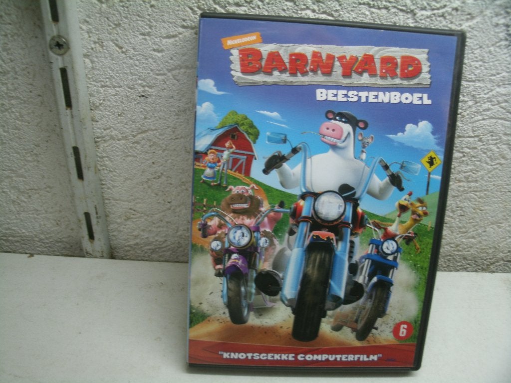 dvd 133k barnyard beestenboel, Cd's en Dvd's, Alle leeftijden, Ophalen of Verzenden, Zo goed als nieuw