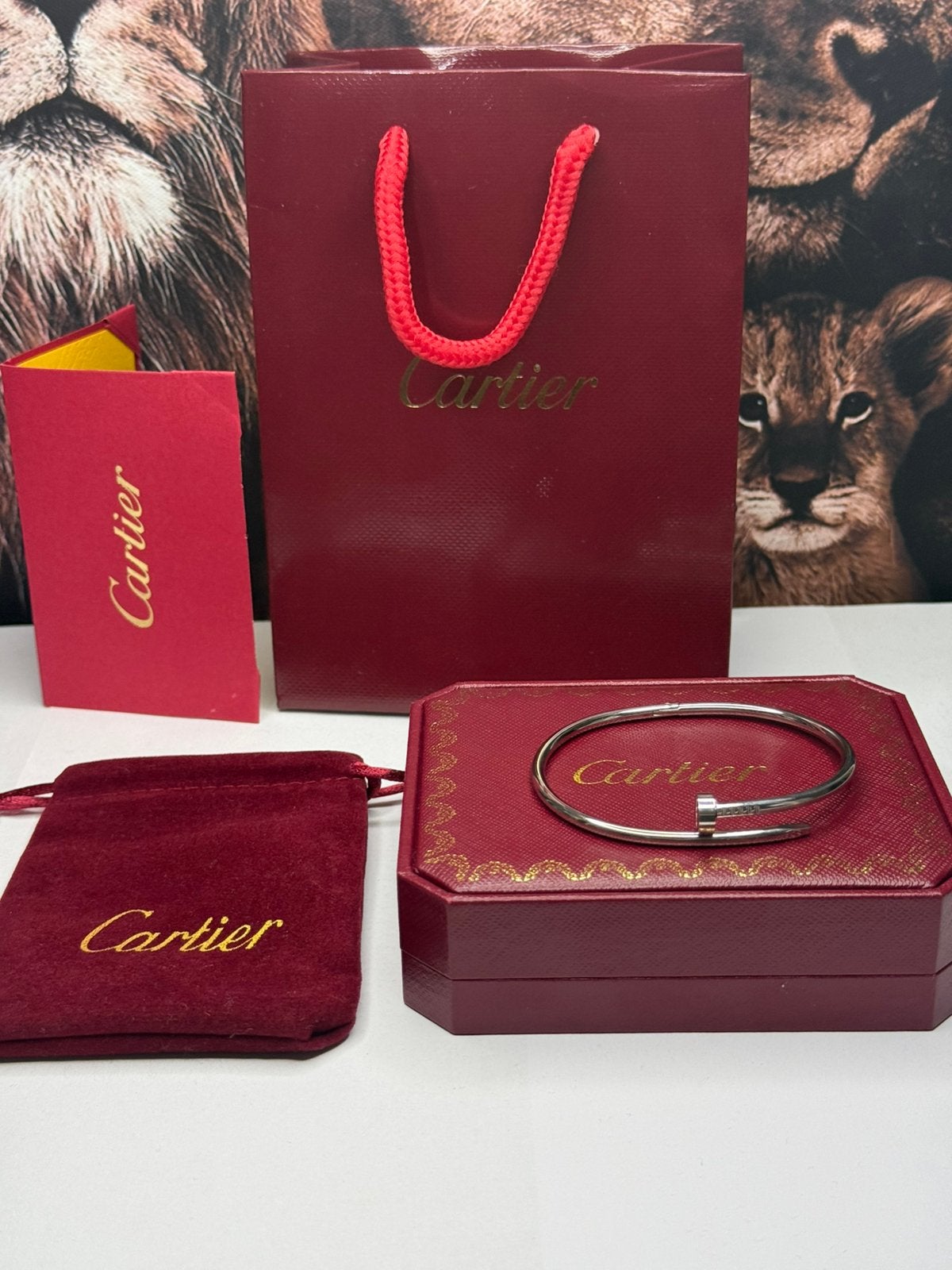 CARTIER SPIKER ZILVEREN ARMBAND, Ophalen of Verzenden, Zo goed als nieuw, Zilver