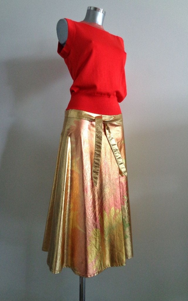 Cavalli gouden rok, IT44-NL38 origineel Nieuw met kaartjes, Maat 38/40 (M), Overige kleuren, Nieuw, Ophalen of Verzenden