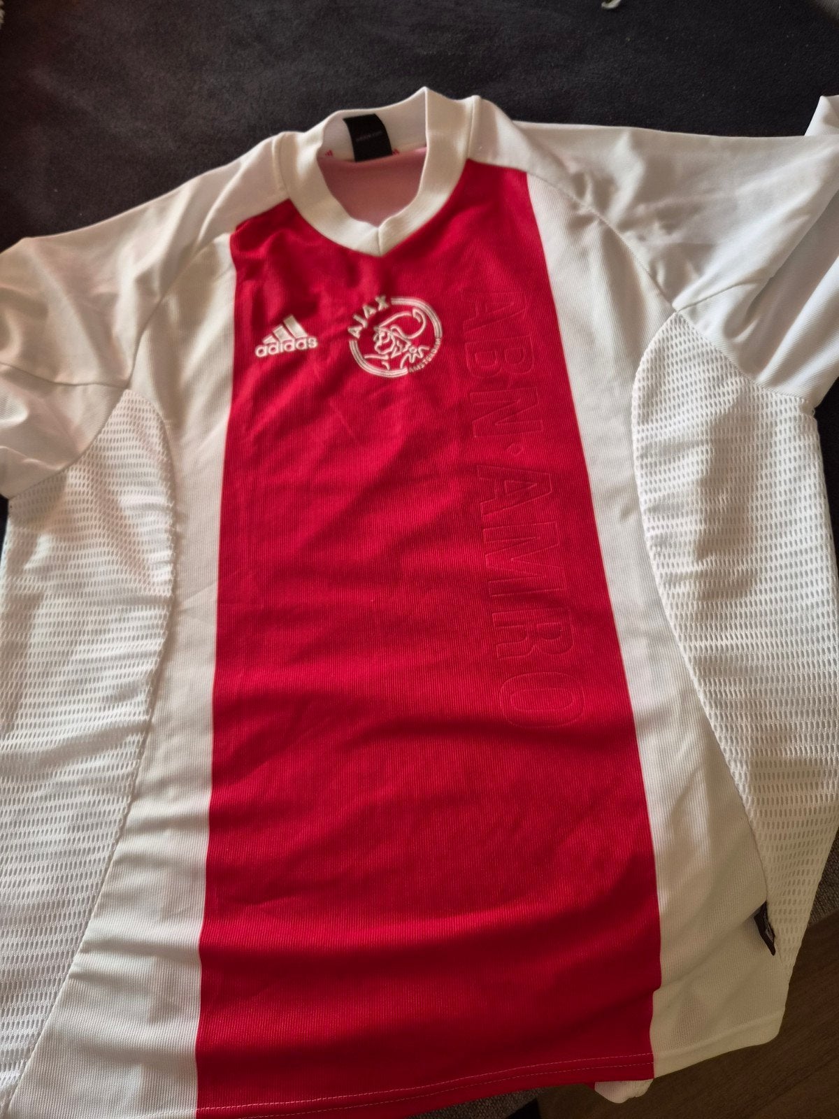 Ajax Thuisshirt Adidas Maat L - Zo goed als nieuw, Maat 52/54 (L), Ophalen of Verzenden, Zo goed als nieuw, Adidas