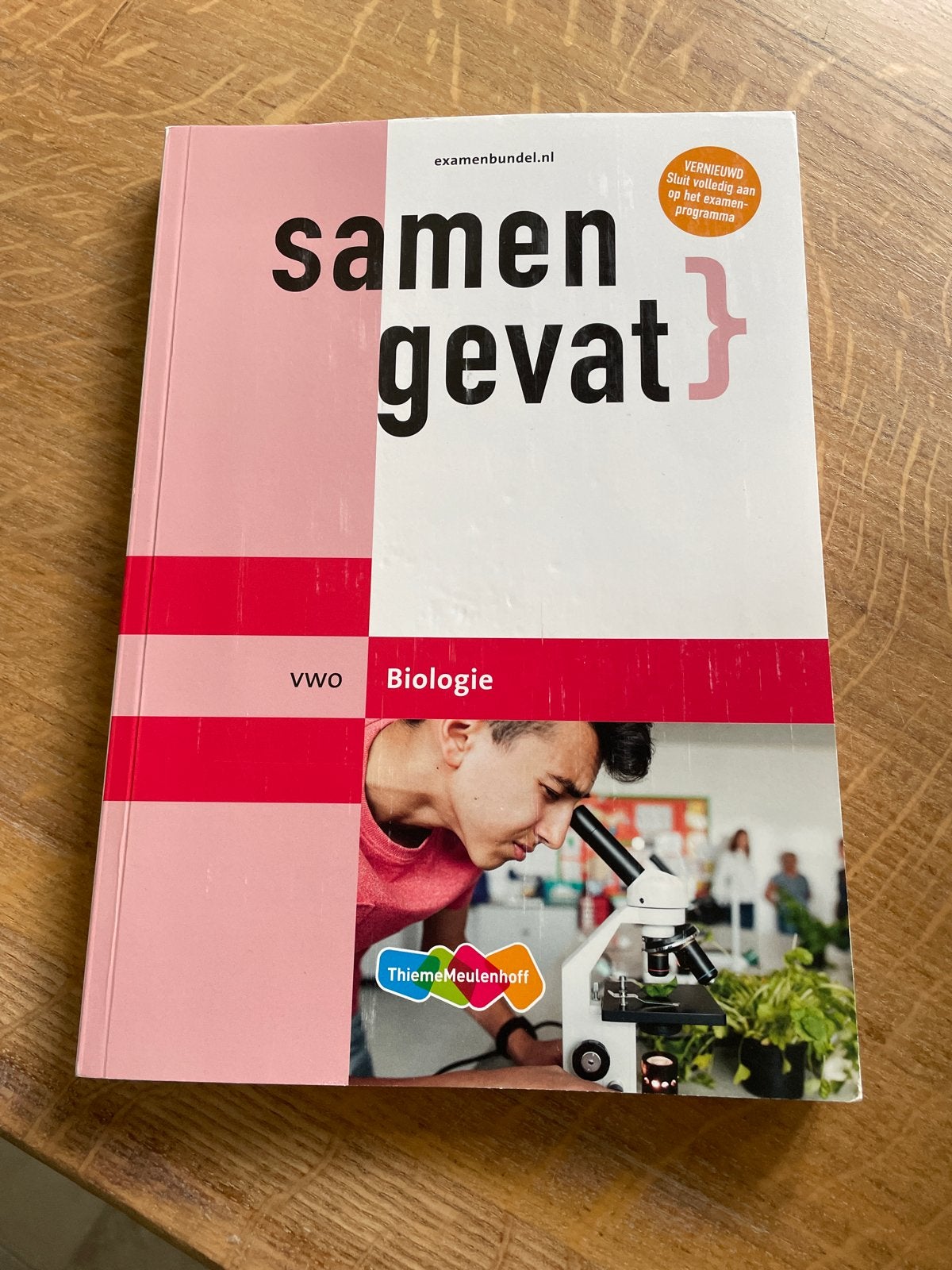 Samengevat VWO Biologie - Examenbundel ThiemeMeulenhoff, Ophalen of Verzenden, Zo goed als nieuw, VWO, Biologie