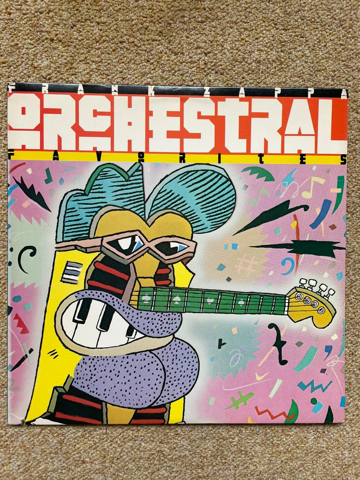 Lp Frank Zappa, Orchestral favorites, Ophalen of Verzenden, Zo goed als nieuw, 12 inch, Poprock