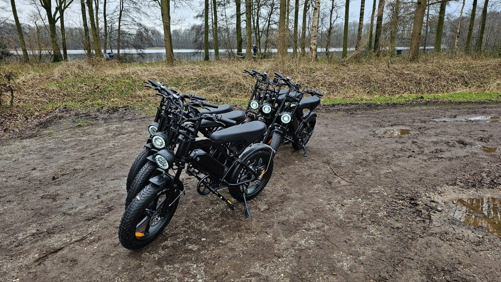 Fatbike V8 Pro 3 kleur Zwart Muisgrijs & Nardo + accu garant, Fietsen en Brommers, Overige merken, -, -, Nieuw