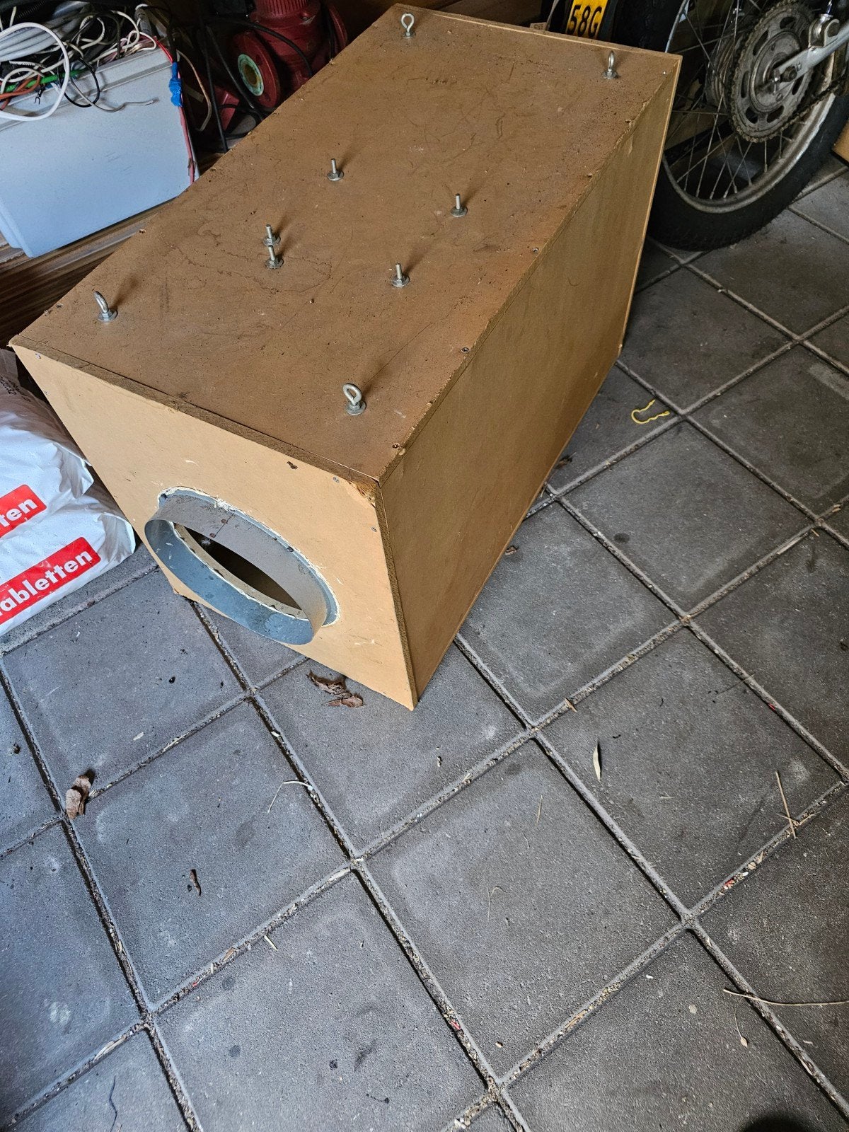Softbox ventilator, Ophalen, Gebruikt