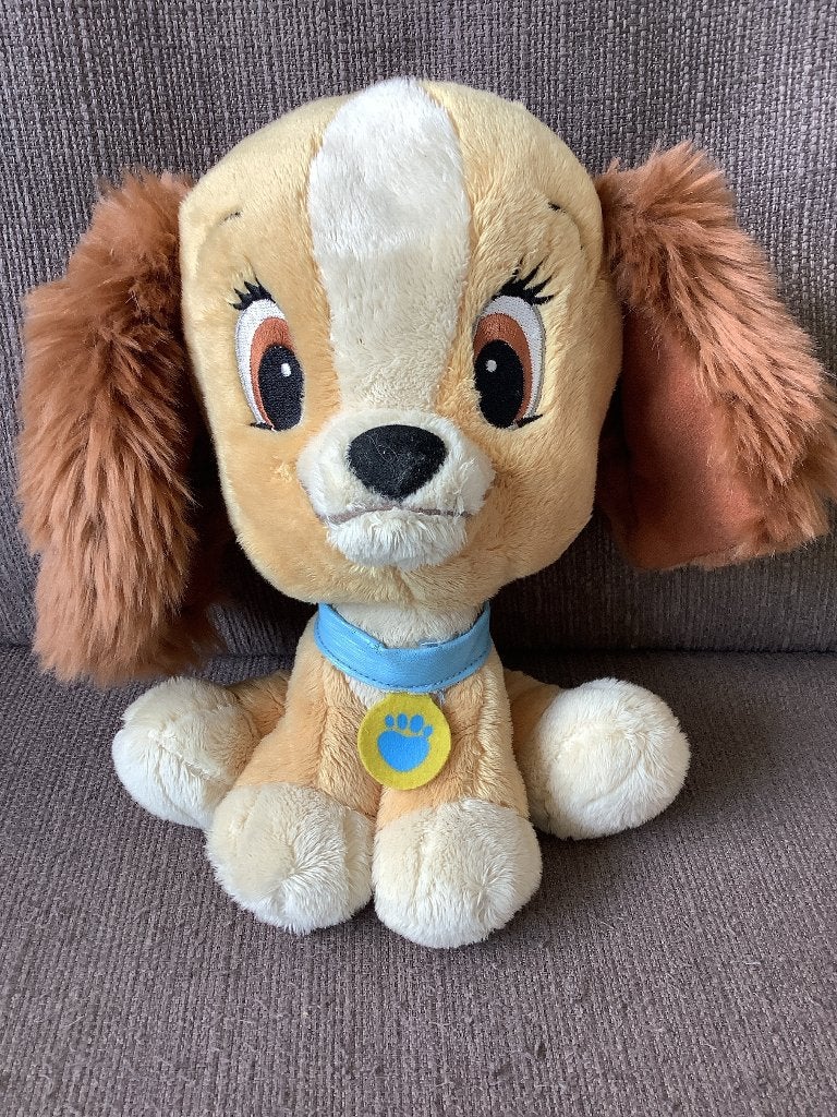 Lady en de vagebond knuffel 24 cm Disney Nicotoy Simba 5,-, Ophalen of Verzenden, Zo goed als nieuw, Overige typen