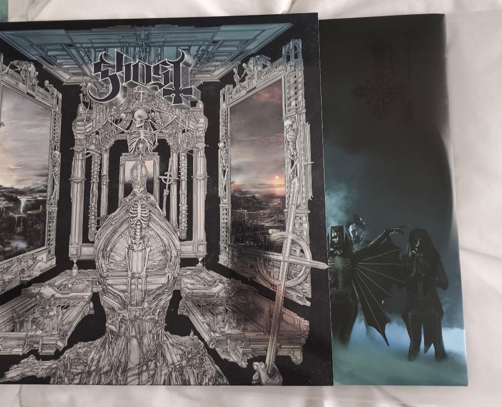 Ghost band Skeletá vinyl en plushies, Ophalen, Zo goed als nieuw, 12 inch, Poprock