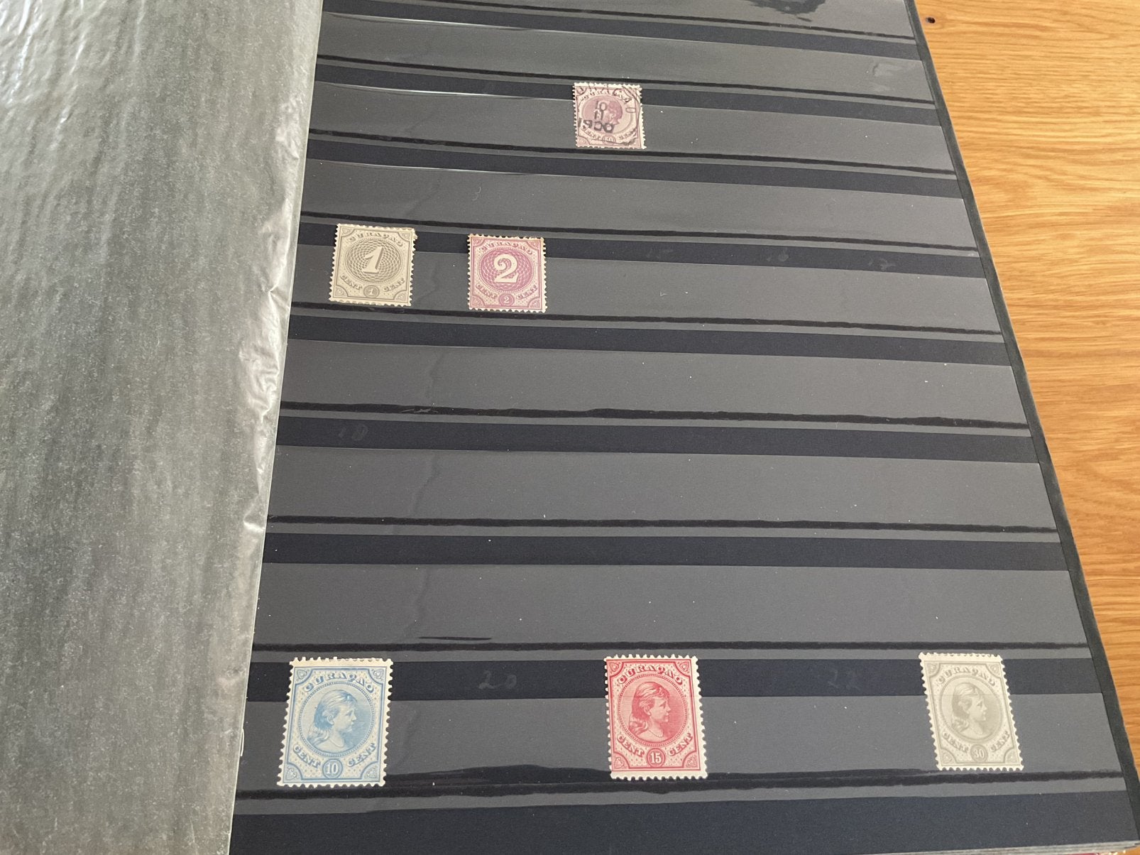 Stockboek met wat Curacao, Postzegels en Munten, Postzegels | Volle albums en Verzamelingen, Ophalen of Verzenden, Nederland