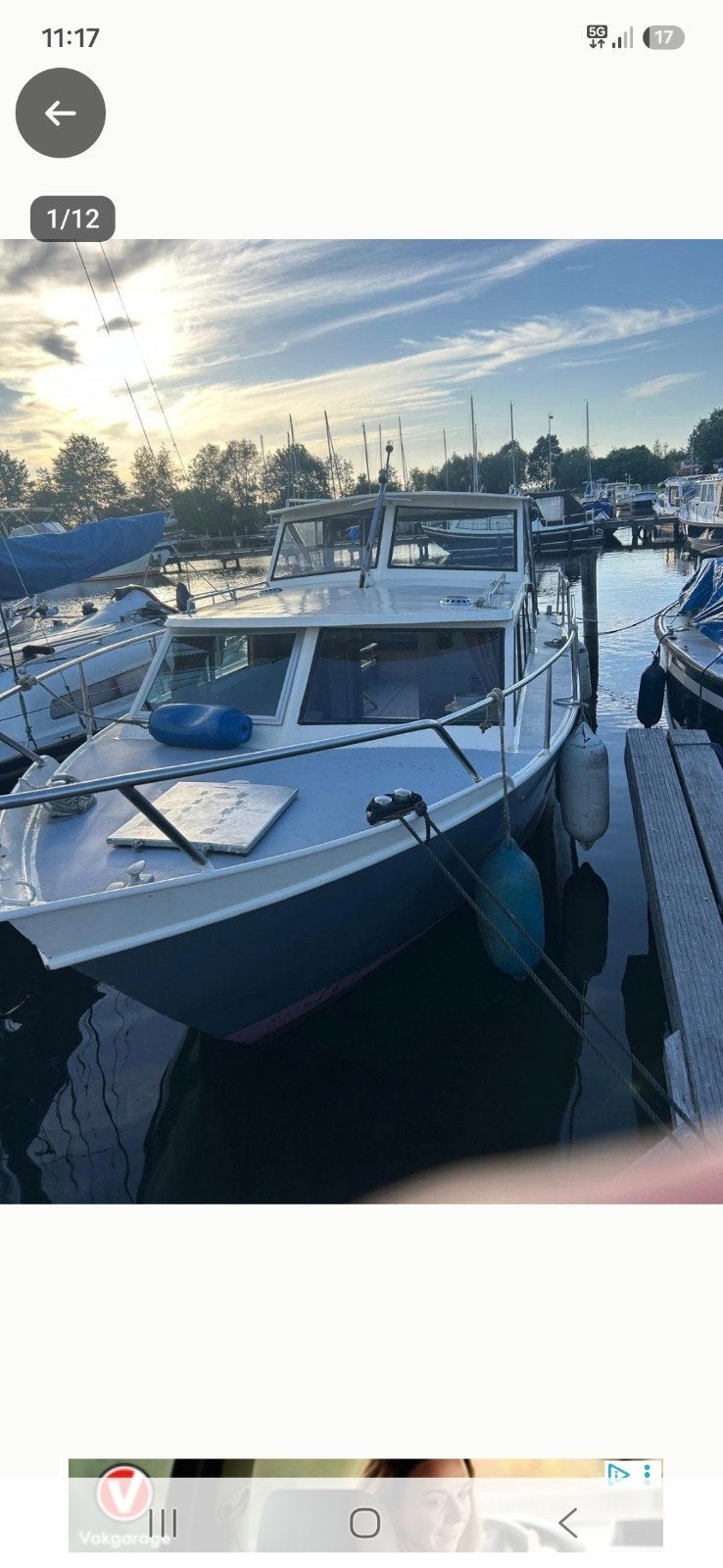 Prachtige kruiser 8.50 lang motor loopt niet l, Overige merken, Gebruikt, 11 m, Diesel