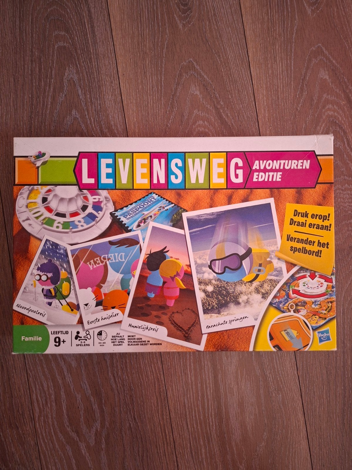 Levensweg Avonturen Editie - Bordspel, Drie of vier spelers, Ophalen of Verzenden, Zo goed als nieuw