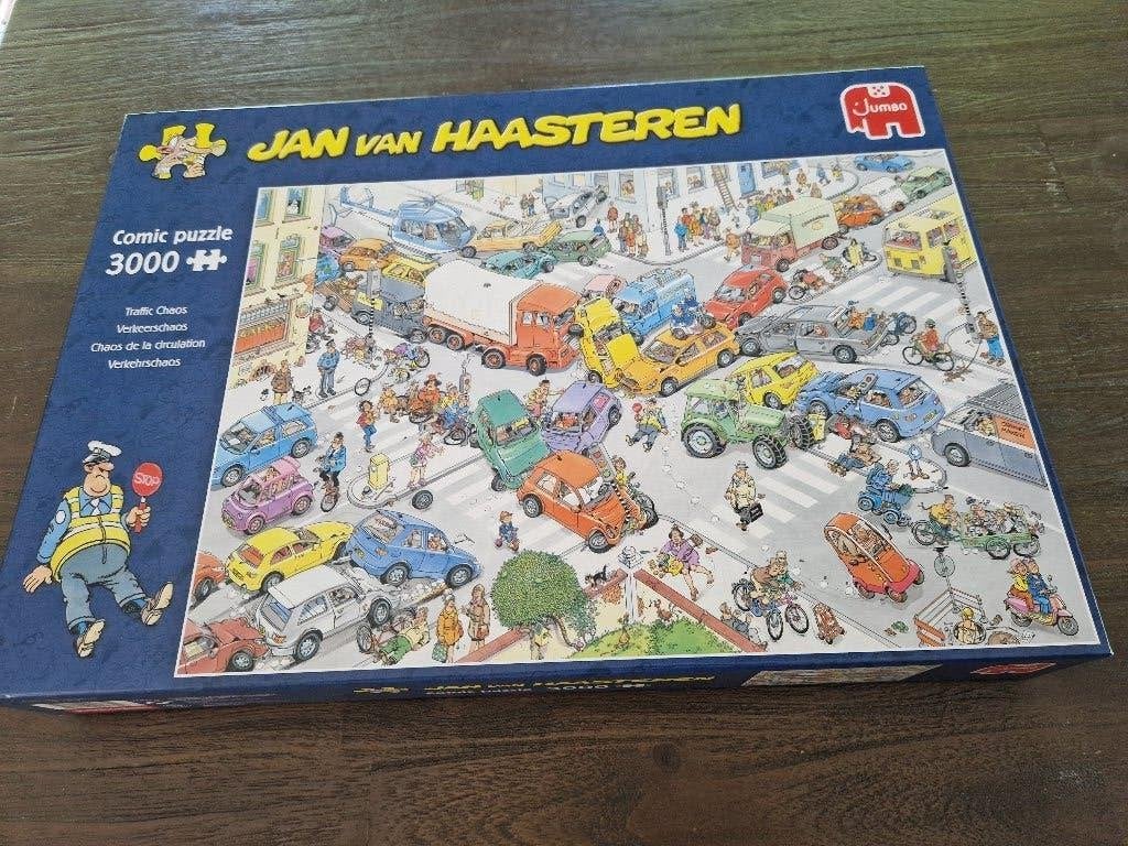 puzzel Jan v Haasteren 3000 st., Hobby en Vrije tijd, Denksport en Puzzels, Ophalen, Meer dan 1500 stukjes, Zo goed als nieuw