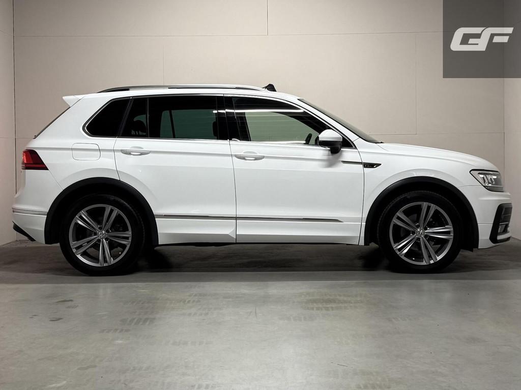 Volkswagen Tiguan 1.4 TSI ACT 2X R-Line Pano Virtual ACC NAP, Auto's, Volkswagen, Stof, 4 cilinders, Wit, Origineel Nederlands