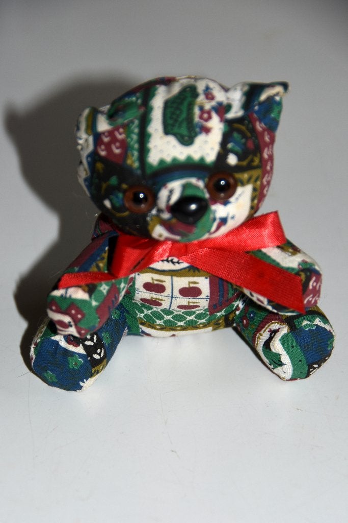 Leuke stoffen beer knuffel quilt stof NIEUW, Verzenden, Nieuw, Stoffen beer, Overige merken