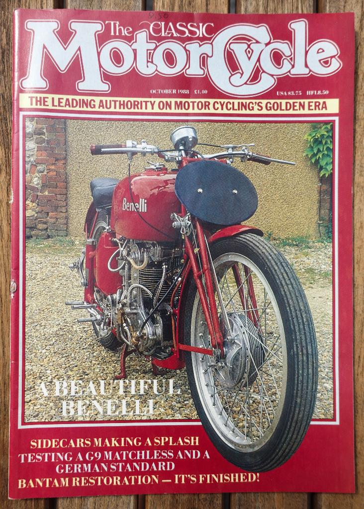 tijdschrift classic motor cylce - jaargang1989 € 3,50, Ophalen of Verzenden, Zo goed als nieuw, Muziek, Film of Tv