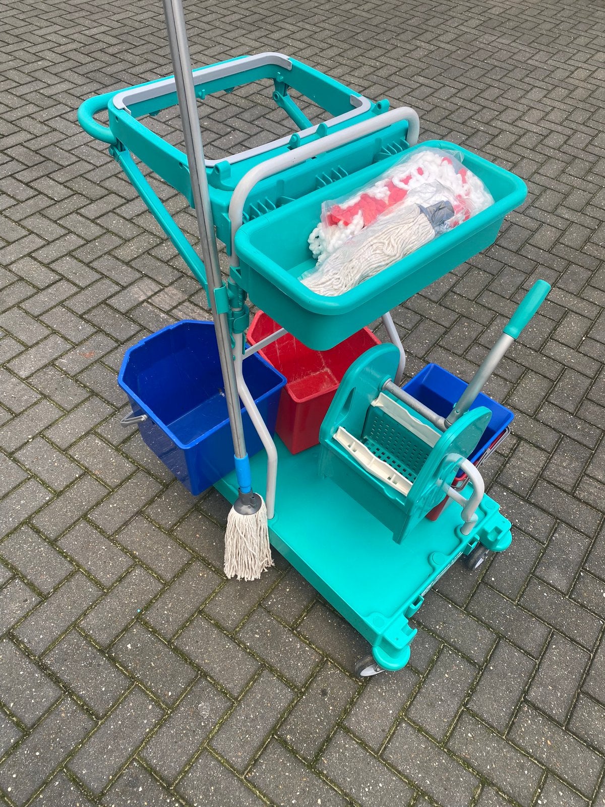 Schoonmaakwagen Green-Line Plus, Huis en Inrichting, Schoonmaakartikelen, Ophalen