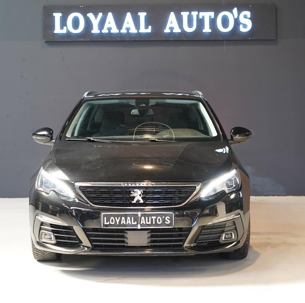 Peugeot 308 SW 1.2 PureTech Allure | AUT | NAVI | GLAZEN-DAK, Auto's, Stof, Gebruikt, 1199 cc, 635 kg
